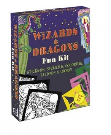 Wizards and Dragons Fun Kit by DOVER