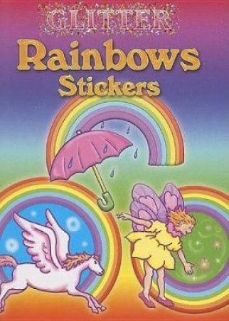 Glitter Rainbows Stickers by ANNA POMASKA