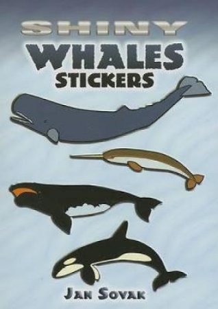 Shiny Whales Stickers by JAN SOVAK
