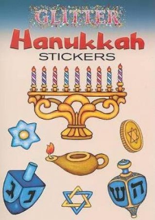 Glitter Hanukkah Stickers by FREDDIE LEVIN