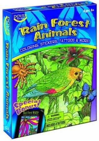 Rain Forest Animals Fun Kit by DOVER