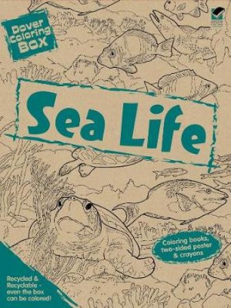 Dover Coloring Box -- Sea Life by DOVER