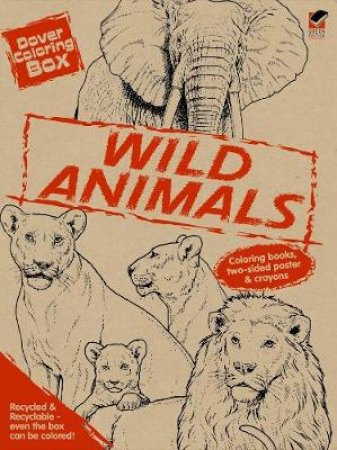 Dover Coloring Box -- Wild Animals by DOVER