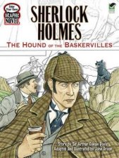 Color Your Own Graphic Novel SHERLOCK HOLMES