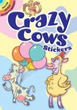 Crazy Cows Stickers