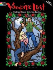 Vampire Nights Stained Glass Coloring Book