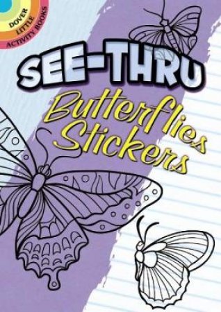See-Thru Butterflies Stickers by JESSICA MAZURKIEWICZ