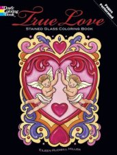 True Love Stained Glass Coloring Book