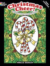 Christmas Cheer Stained Glass Coloring Book