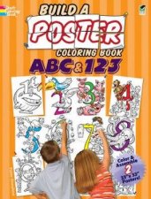 Build a Poster Coloring BookABC and 123