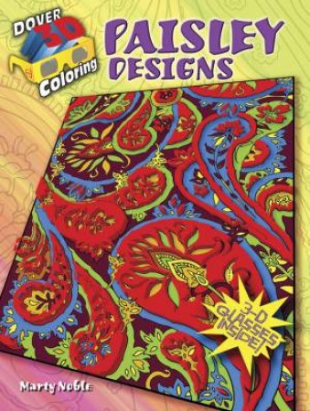 3-D Coloring Book--Paisley Designs by COLORING BOOKS