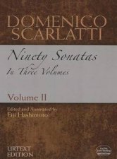 Domenico Scarlatti Ninety Sonatas in Three Volumes Volume II