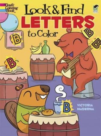 Look and Find Letters to Color by VICTORIA MADERNA