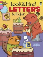Look and Find Letters to Color