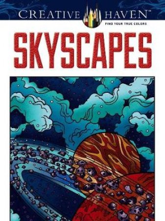 Creative Haven SkyScapes Coloring Book by JESSICA MAZURKIEWICZ