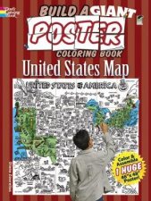 Build a Giant Poster Coloring Book  United States Map