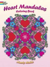 Heart Mandalas Coloring Book