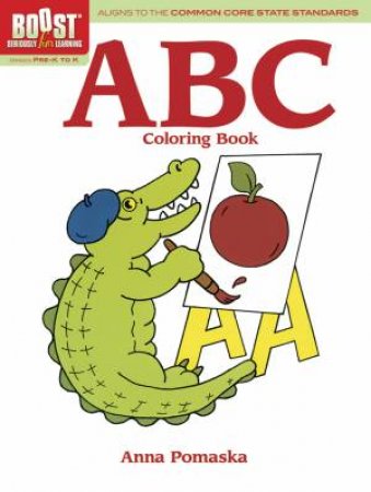 BOOST ABC Coloring Book by ANNA POMASKA