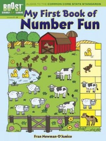 BOOST My First Book of Number Fun by FRAN NEWMAN-D'AMICO