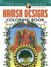 Hamsa Designs Adult Coloring Book