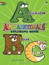 Alphabetimals Coloring Book  Readerlink edition