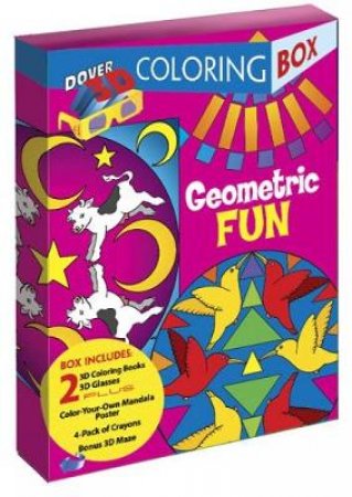 Geometric Fun 3-D Coloring Box by DOVER