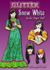 Glitter Snow White Sticker Paper Doll