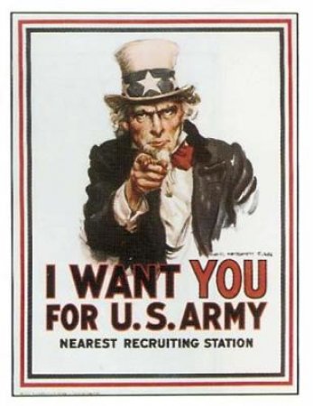 I Want You Poster by JAMES MONTGOMERY FLAGG
