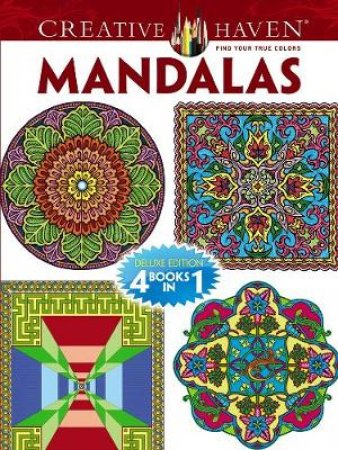 Creative Haven MANDALAS Coloring Book by DOVER
