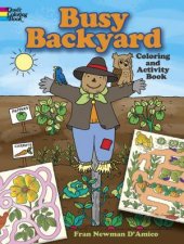 Busy Backyard Coloring and Activity Book