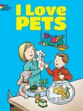 I Love Pets Coloring Book