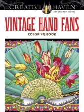 Creative Haven Vintage Hand Fans Coloring Book