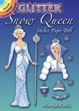 Glitter Snow Queen Sticker Paper Doll