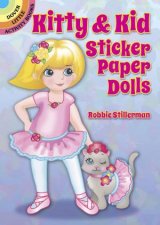 Kitty and Kid Sticker Paper Dolls