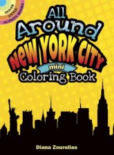 All Around New York City Mini Coloring Book