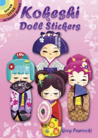 Kokeshi Doll Stickers by GREG PAPROCKI