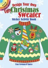 Design Your Own Ugly Christmas Sweater Sticker Activity Book