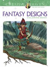 Creative Haven Fantasy Designs Coloring Book