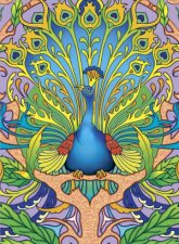 Art Nouveau Peacock Notebook