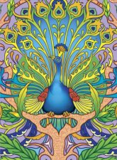 Art Nouveau Peacock Notebook