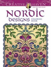 Creative Haven Deluxe Edition Nordic Designs Coloring Book