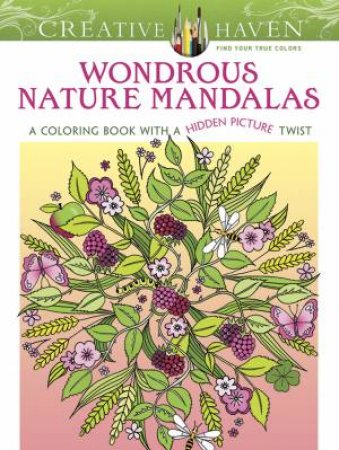 Creative Haven Wondrous Nature Mandalas by JO TAYLOR