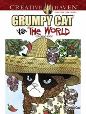 Creative Haven Grumpy Cat Vs The World Coloring Book