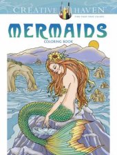 Creative Haven Mermaids Coloring Book