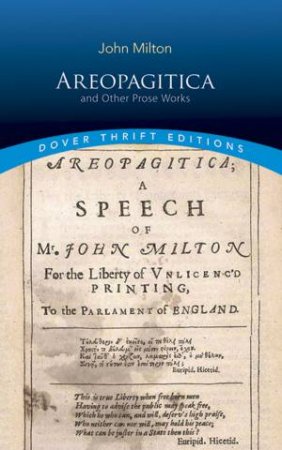 Areopagitica And Other Prose Works by John Milton