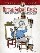 Creative Haven Norman Rockwells Saturday Evening Post Classics Coloring Book