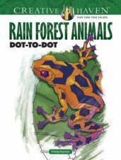 Creative Haven Rain Forest Animals DotToDot