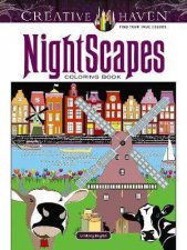 Creative Haven Nightscapes Coloring Book