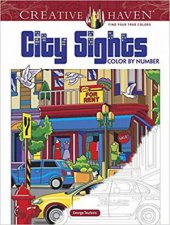 Creative Haven City Sights Color By Number