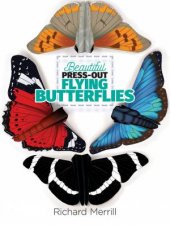 Beautiful PressOut Flying Butterflies